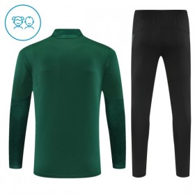 Barn AC Milan Trainings Sweatshirt Kvarts-Dragkedja 2025-26 Grön