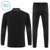 Barn AC Milan Trainings Sweatshirt Kvarts-Dragkedja 2025-26 Svart