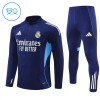 Barn Real Madrid Trainings Sweatshirt Kvarts-Dragkedja 2025-26 Navy Barn Real Madrid Trainings Sweatshirt Kvarts-Dragkedja 2025-26 Navy