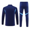 Real Madrid Trainings Sweatshirt Kvarts-Dragkedja 2025-26 Navy