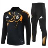 Real Madrid Trainings Sweatshirt Kvarts-Dragkedja 2025-26 Svart Real Madrid Trainings Sweatshirt Kvarts-Dragkedja 2025-26 Svart
