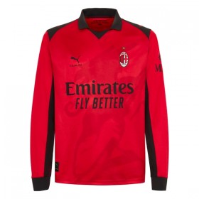 AC Milan Matchtröjor Fjärde Fotbollströja 2025-26 Långärmad