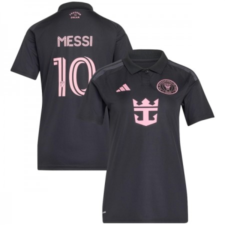 Inter Miami CF Messi 10 Matchtröjor Dam Borta Fotbollströja 2026 Inter Miami CF Messi 10 Matchtröjor Dam Borta Fotbollströja 2026