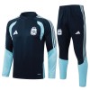 Argentina Trainings Sweatshirt Kvarts-Dragkedja 2026-27 Navy