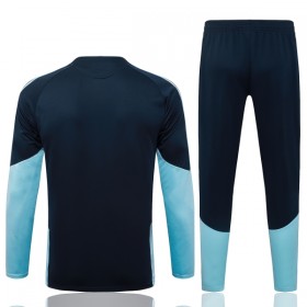 Argentina Trainings Sweatshirt Kvarts-Dragkedja 2026-27 Navy