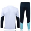 Argentina Trainings Sweatshirt Kvarts-Dragkedja 2026-27 Vit