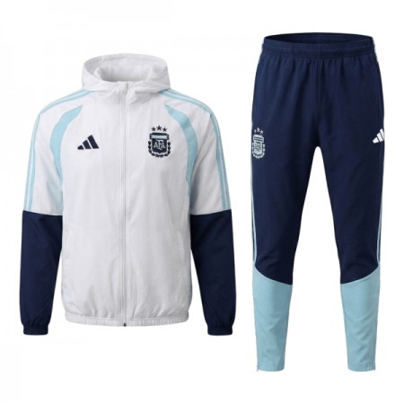 Argentina Träningsjacka Hood 2026-27 Vit