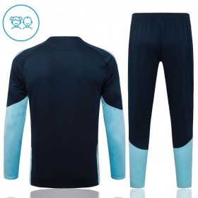 Barn Argentina Trainings Sweatshirt Kvarts-Dragkedja 2026-27 Navy