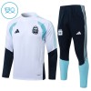 Barn Argentina Trainings Sweatshirt Kvarts-Dragkedja 2026-27 Vit Barn Argentina Trainings Sweatshirt Kvarts-Dragkedja 2026-27 Vit