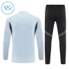 Barn Japan Trainings Sweatshirt Kvarts-Dragkedja 2026 Vit