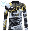 Barn Real Madrid Marvel Trainings Sweatshirt Kvarts-Dragkedja 2026-27 Svart