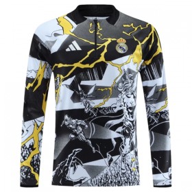 Real Madrid Marvel Trainings Sweatshirt Kvarts-Dragkedja 2026-27 Svart