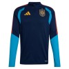 Spanien Trainings Sweatshirt Kvarts-Dragkedja 2026-27 Navy