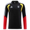 Tyskland Trainings Sweatshirt Kvarts-Dragkedja 2026-27 Svart
