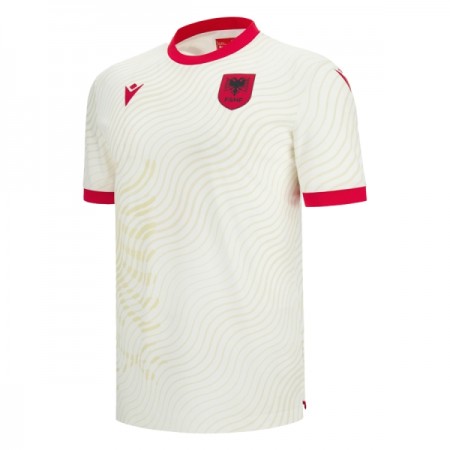 Albanien Matchtröjor Borta Fotbollströja 2026-27 Albanien Matchtröjor Borta Fotbollströja 2026-27