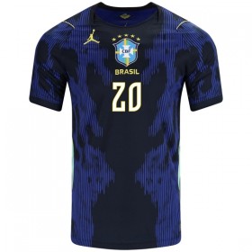Brasilien Estevao 20 Matchtröjor Borta Fotbollströja VM 2026
