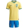 Brasilien Matchtröjor Barn Hemma Fotbollströja VM 2026