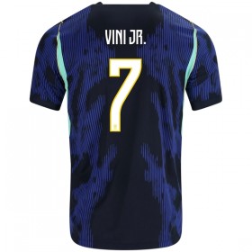 Brasilien Vini JR. 7 Matchtröjor Borta Fotbollströja VM 2026