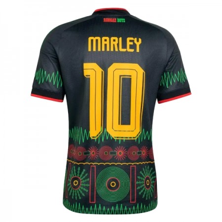 Jamaica Bob Marley 10 Matchtröjor Borta Fotbollströja VM 2026 Jamaica Bob Marley 10 Matchtröjor Borta Fotbollströja VM 2026