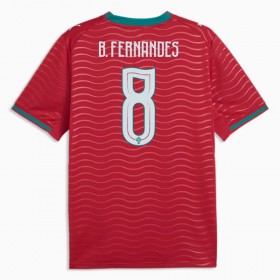 Portugal B. Fernandes 8 Matchtröjor Hemma Fotbollströja VM 2026