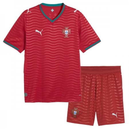 Portugal Matchtröjor Barn Hemma Fotbollströja VM 2026 Portugal Matchtröjor Barn Hemma Fotbollströja VM 2026