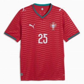 Portugal Nuno Mendes 25 Matchtröjor Hemma Fotbollströja VM 2026