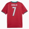 Portugal Ronaldo 7 Matchtröjor Hemma Fotbollströja VM 2026 Portugal Ronaldo 7 Matchtröjor Hemma Fotbollströja VM 2026