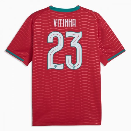 Portugal Vitinha 23 Matchtröjor Hemma Fotbollströja VM 2026 Portugal Vitinha 23 Matchtröjor Hemma Fotbollströja VM 2026