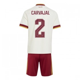 Spanien Carvajal 2 Matchtröjor Barn Borta Fotbollströja VM 2026