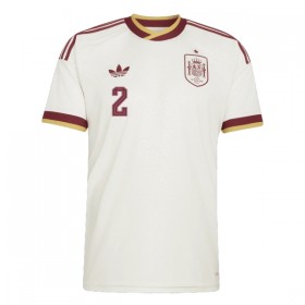 Spanien Carvajal 2 Matchtröjor Borta Fotbollströja VM 2026