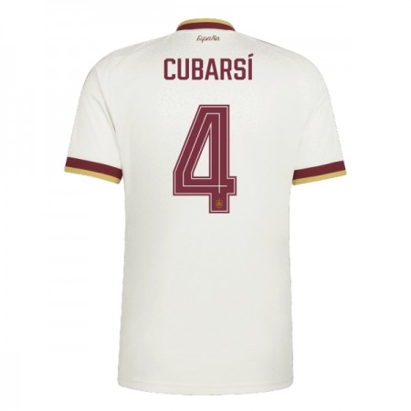 Spanien Cubarsi 4 Matchtröjor Borta Fotbollströja VM 2026 Spanien Cubarsi 4 Matchtröjor Borta Fotbollströja VM 2026