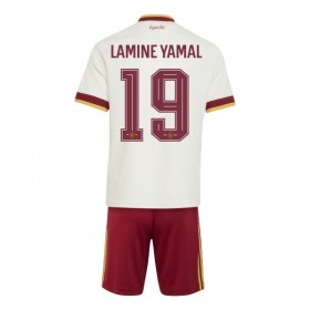 Spanien Lamine Yamal 19 Matchtröjor Barn Borta Fotbollströja VM 2026