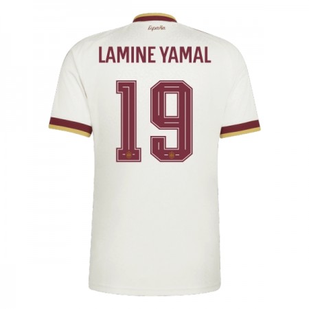 Spanien Lamine Yamal 19 Matchtröjor Borta Fotbollströja VM 2026 Spanien Lamine Yamal 19 Matchtröjor Borta Fotbollströja VM 2026