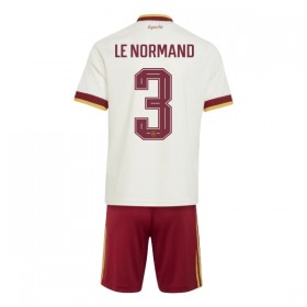 Spanien Le Normand 3 Matchtröjor Barn Borta Fotbollströja VM 2026