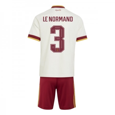 Spanien Le Normand 3 Matchtröjor Barn Borta Fotbollströja VM 2026