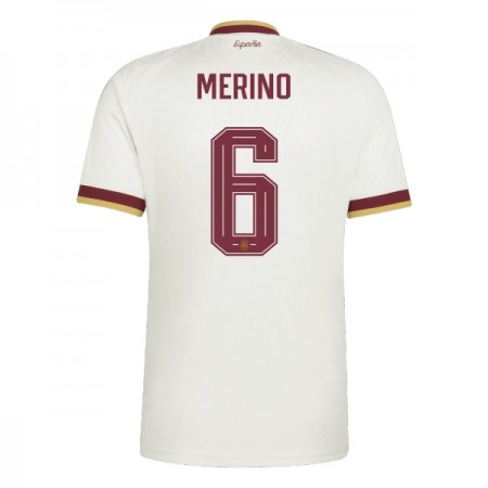 Spanien Merino 6 Matchtröjor Borta Fotbollströja VM 2026 Spanien Merino 6 Matchtröjor Borta Fotbollströja VM 2026