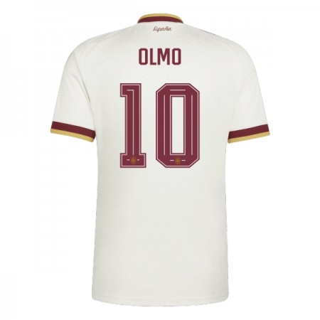 Spanien Olmo 10 Matchtröjor Borta Fotbollströja VM 2026
