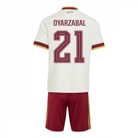 Spanien Oyarzabal 21 Matchtröjor Barn Borta Fotbollströja VM 2026