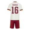 Spanien Rodrigo 16 Matchtröjor Barn Borta Fotbollströja VM 2026