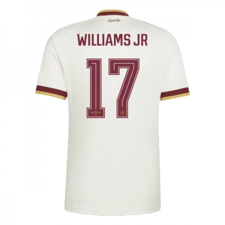 Spanien Williams JR 17 Matchtröjor Borta Fotbollströja VM 2026 Spanien Williams JR 17 Matchtröjor Borta Fotbollströja VM 2026