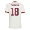 Spanien Zubimendi 18 Matchtröjor Borta Fotbollströja VM 2026 Spanien Zubimendi 18 Matchtröjor Borta Fotbollströja VM 2026