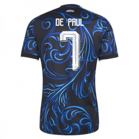 Argentina De Paul 7 Matchtröjor Borta Fotbollströja VM 2026 Argentina De Paul 7 Matchtröjor Borta Fotbollströja VM 2026