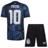 Argentina Messi 10 Matchtröjor Barn Borta Fotbollströja VM 2026