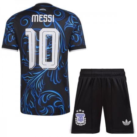 Argentina Messi 10 Matchtröjor Barn Borta Fotbollströja VM 2026