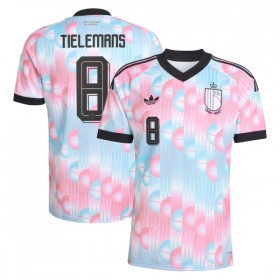 Belgien Tielemans 8 Matchtröjor Borta Fotbollströja VM 2026
