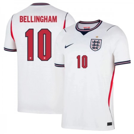 England Bellingham 10 Matchtröjor Hemma Fotbollströja VM 2026 England Bellingham 10 Matchtröjor Hemma Fotbollströja VM 2026