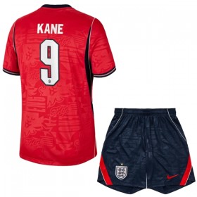 England Kane 9 Matchtröjor Barn Borta Fotbollströja VM 2026