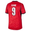England Kane 9 Matchtröjor Barn Borta Fotbollströja VM 2026