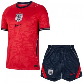 England Matchtröjor Barn Borta Fotbollströja VM 2026
