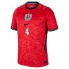 England Rice 4 Matchtröjor Barn Borta Fotbollströja VM 2026